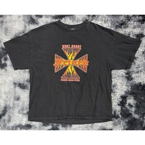 Tennessee River West Coast Frisco 415 Black T-Shirt